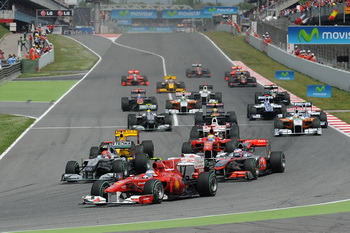 FERRARI F10 SPANISH GRAND PRIX 2010