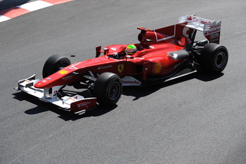 FERRARI F10 - THURSDAY PRACTICE MONACO 2010