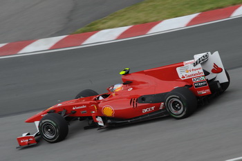 FERRARI F10 - FRIDAY PRACTICE, MONTREAL 2010