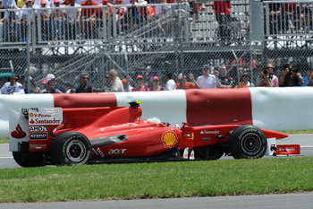 FERRARI F10 - 2010 CANADIAN GRAND PRIX, MONTREAL