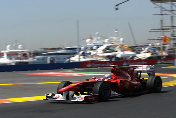 FERRARI F10, VALENCIA