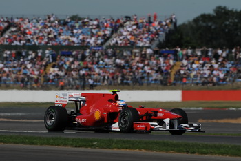 FERRARI F10 - FRIDAY PRACTICE, SILVERSTONE, 09 JULY 2010