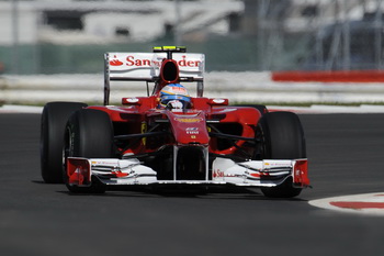 FERRARI F10 - FRIDAY PRACTICE, SILVERSTONE, 09 JULY 2010