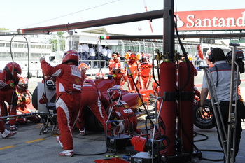 FERRARI F10 - 2010 BRITISH GRAND PRIX