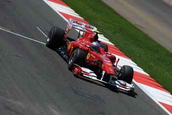 FERRARI F10 - BRITISH GRAND PRIX 2010 - QUALIFYING, SILVERSTONE