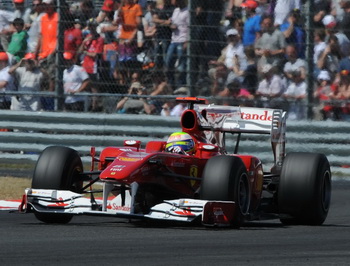 FERRARI F10 - BRITISH GRAND PRIX SILVERSTONE 2010