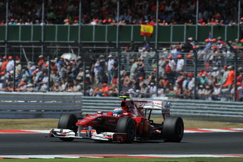 FERRARI F10 - BRITISH GRAND PRIX SILVERSTONE 2010