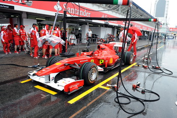 FERRARI F10 - FRIDAY FREE PRACTICE HOCKENHEIM 2010