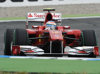 FERNANDO ALONSO - FERRARI F10 - 2010 GERMAN GRAND PRIX, HOCKENHEIM