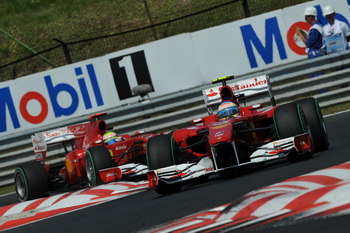 FERRARI F10 - 2010 HUNGARIAN GRAND PRIX