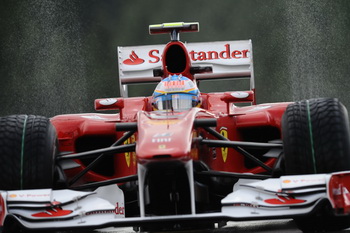 FERRARI F10 - 2010 SPA FRANCORCHAMPS FRIDAY PRACTICE