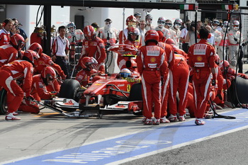 FERNANDO ALONSO - FERRARI F10 - 2010 ITALIAN GRAND PRIX, MONZA