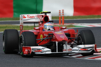 FERRARI F10 - FRIDAY FREE PRACTICE, SUZUKA, OCTOBER 2010