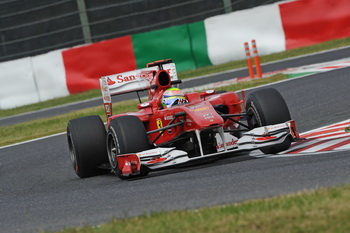 FERRARI F10 - FRIDAY FREE PRACTICE, SUZUKA, OCTOBER 2010