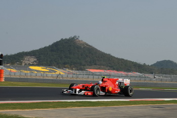 FERRARI F10 - FRIAY PRACTICE KOREA INTERNATIONAL CIRCUIT 2010