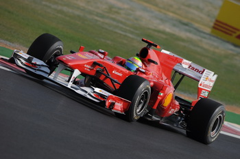 FERRARI F10 - FRIAY PRACTICE KOREA INTERNATIONAL CIRCUIT 2010