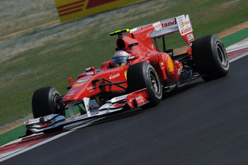 FERRARI F10 - FRIAY PRACTICE KOREA INTERNATIONAL CIRCUIT 2010