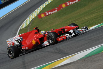 FERRARI F10 - QUALIFYING 2010 BRAZILIAN GRAND PRIX INTERLAGOS