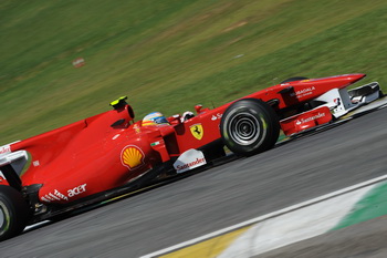 FERRARI F10 - QUALIFYING 2010 BRAZILIAN GRAND PRIX INTERLAGOS