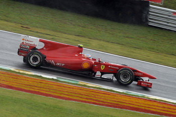 FERRARI F10 - QUALIFYING 2010 BRAZILIAN GRAND PRIX INTERLAGOS