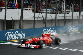 FERRARI F10 - QUALIFYING 2010 BRAZILIAN GRAND PRIX INTERLAGOS