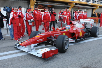 FERNANDO ALONSO - FERRARI F10