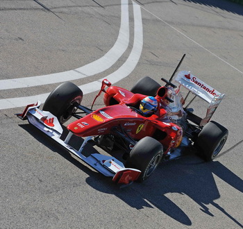 FERNANDO ALONSO - FERRARI F10