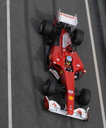 FERNANDO ALONSO - FERRARI F10