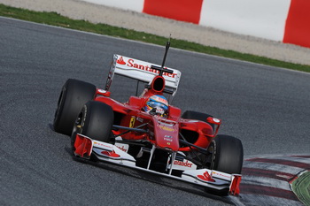 FERNANDO ALONSO - FERRARI F10