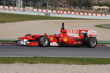 FERNANDO ALONSO - FERRARI F10