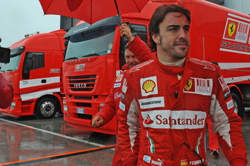 FERNANDO ALONSO - FERRARI F10