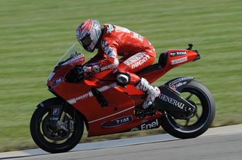 NICKY HAYDEN - DUCATI CORSE - INDIANAPOLIS GRAND PRIX QUALIFYING SESSION