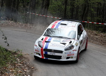 LUCA CANTAMESSA - ABARTH GRANDE PUNTO - 2010 34TH RALLY 1000 MIGLIA