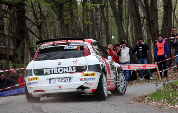 LUCA ROSSETTI - ABARTH GRANDE PUNTO S2000 - 2010 RALLY 1000 MIGLIA