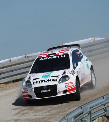 LUCA ROSSETTI - ABARTH GRANDE PUNTO S2000 - 2010 RALLY POLAND, LEG 1