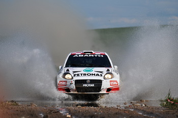 LUCA ROSSETTI - ABARTH GRANDE PUNTO S2000 - 2010 RALLY POLAND, LEG 2