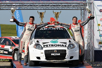 LUCA ROSSETTI - ABARTH GRANDE PUNTO S2000 - 2010 RALLY POLAND, LEG 2