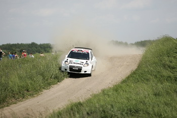 LUCA ROSSETTI - ABARTH GRANDE PUNTO S2000 - 2010 RALLY POLAND, LEG 2