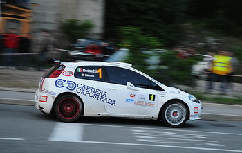LUCA ROSSETTI - ABARTH GRANDE PUNTO - 2010 CROATIA RALLY