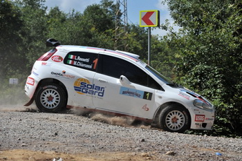 LUCA ROSSETTI - ABARTH GRANDE PUNTO - 2010 BOSPHORUS RALLY