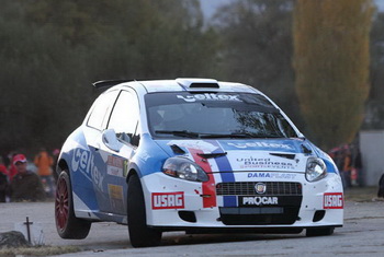 LUCA ROSSETTI - ABARTH GRANDE PUNTO S2000 - 51ST RALLY DU VALAIS 2010