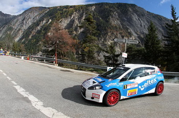 LUCA ROSSETTI - ABARTH GRANDE PUNTO S2000 - 51ST RALLY DU VALAIS 2010