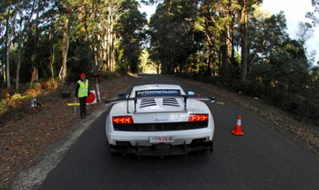 JASON WHITE - LAMBORGHINI GALLARDO SUPER TROFEO STRADA - 2010 TARGA TASMANIA
