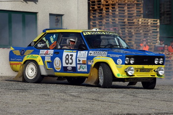 FIAT 131 AT RALLY 8TH LEGEND 2010, SAN MARINO