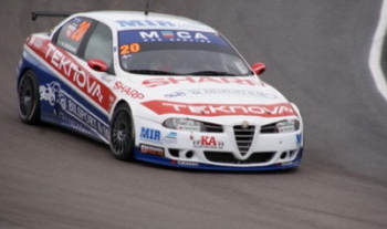 MATTIAS ANDERSSON - MA:GP ALFA ROMEO 156 - 2010 SWEDISH TOURING CAR CHAMPIONSHIP, KNUTSTORP