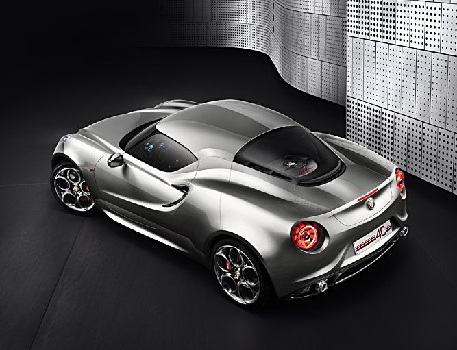 ALFA ROMEO 4C CONCEPT - 2011 FRANKFURT MOTOR SHOW IAA