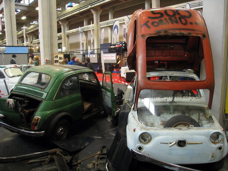 AUTOMOTORETRO 2011, LINGOTTO FIERE, TORINO - FIAT