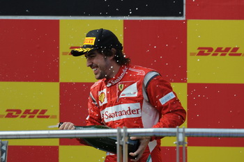 FERNANDO ALONSO - FERRARI 150 ITALIA - 2011 TURISH GRAND PRIX