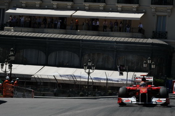 FERRARI 150 ITALIA - MONACO QUALIFYING 2011