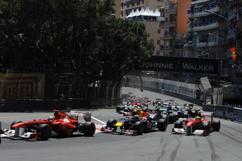 FERNANDO ALONSO - FERRARI 150 ITALIA - 2011 MONACO GRAND PRIX